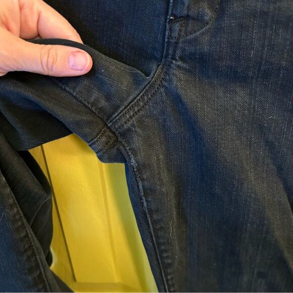 Paper Denim Cloth Black 10 Jeans Edgy Y2K Grunge Moto Biker Ankle Zip Goth Punk - Picture 8 of 16